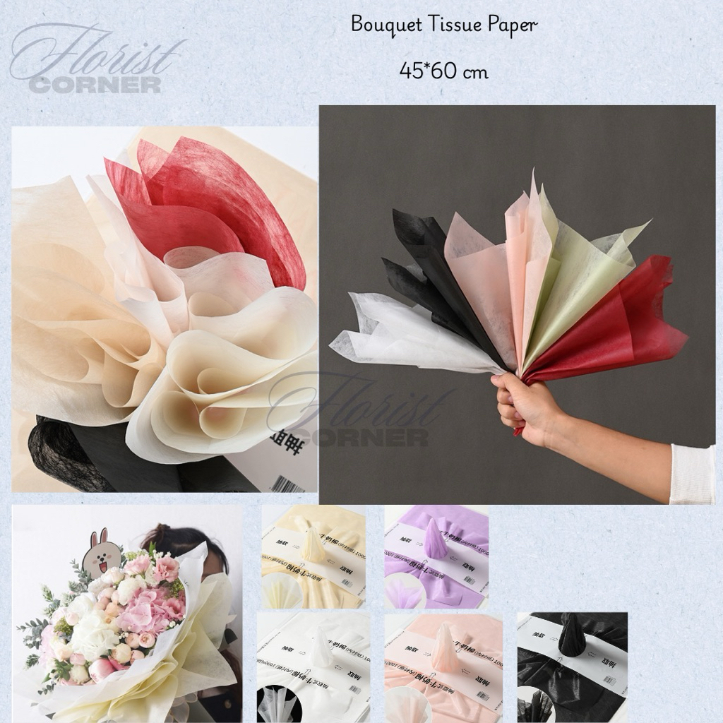 

[ Per Pack ] Kertas Tisu Buket Halus / Bouquet Tissue Paper
