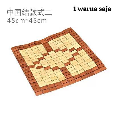 GHW - ADK1069 Alas Tikar Duduk Anti Panas / Alas Duduk Kursi Mobil / Alas Duduk Mobil Bambu