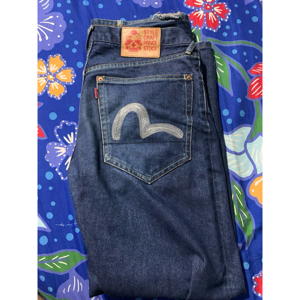 evisu genes jeans