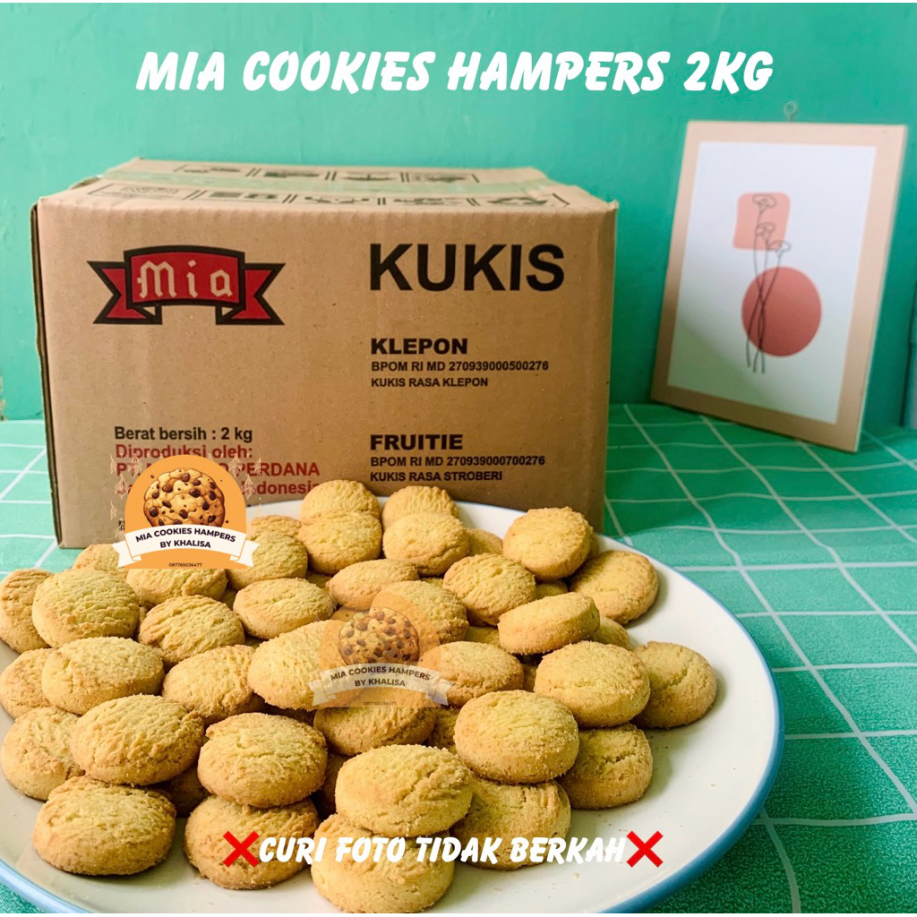 

Mia Cookies Klepon 2 Kg Hampers