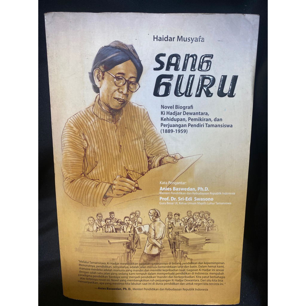 Buku Original SANG GURU - HAIDAR MUSYAFA