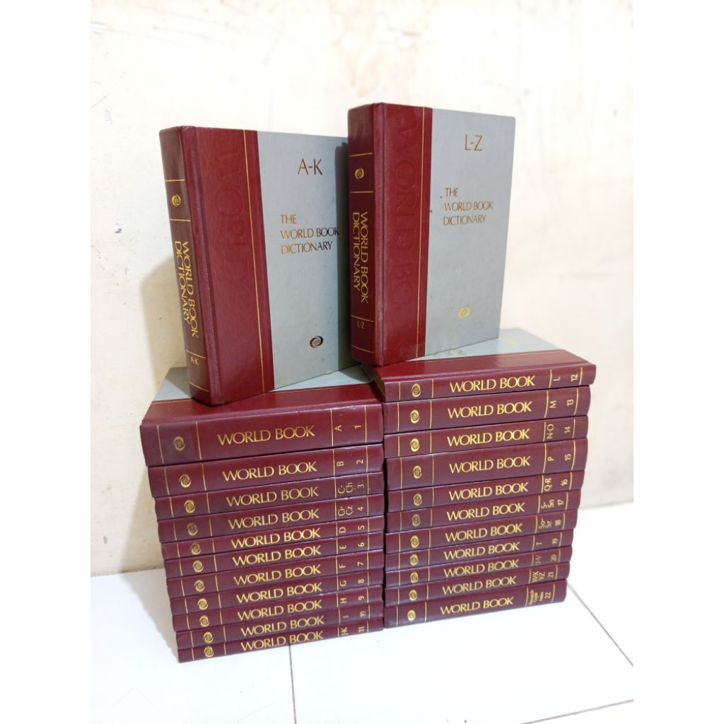 The World Book Encyclopedia Lengkap 1-24 + Word Book Dictionary