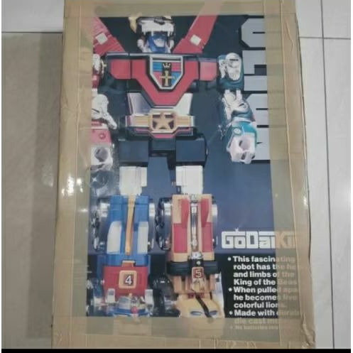 godaikin golion chogokin diecast vintage robot voltron bkn Popy takatoku voltes godsigma lengkap