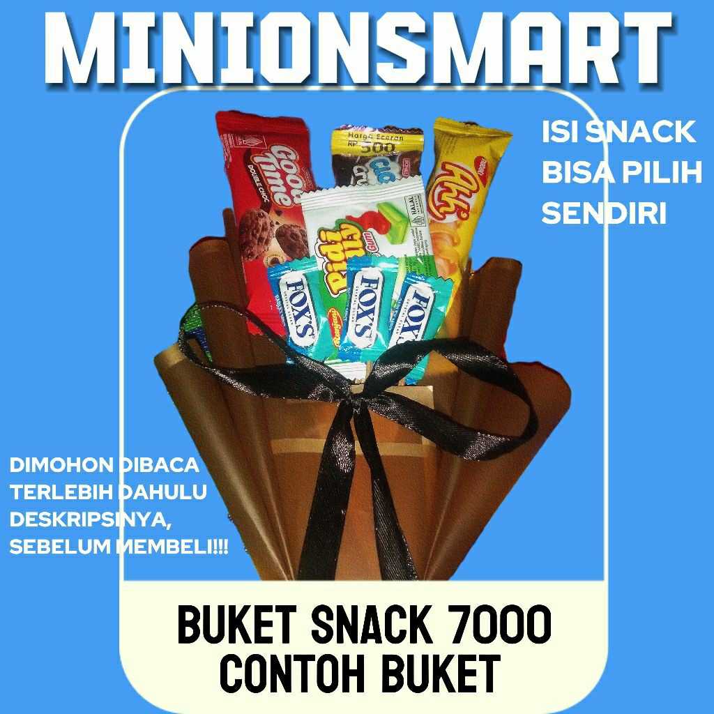 

buket snack 7000an, minionsmart
