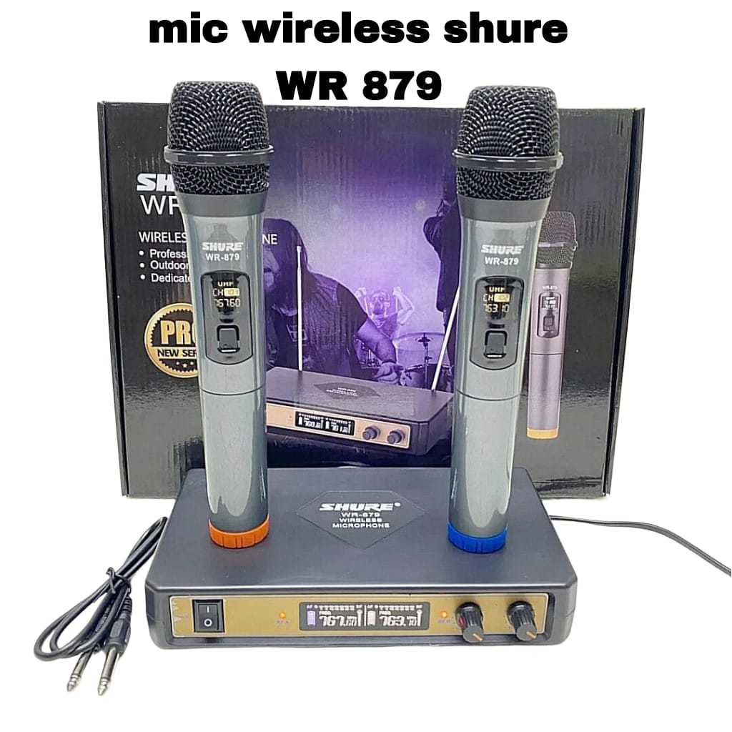 mic wireless shure WR 879