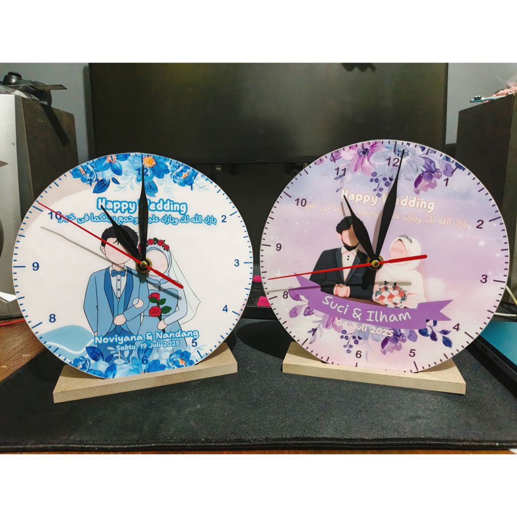 Jam Dinding/ Jam Meja Custom