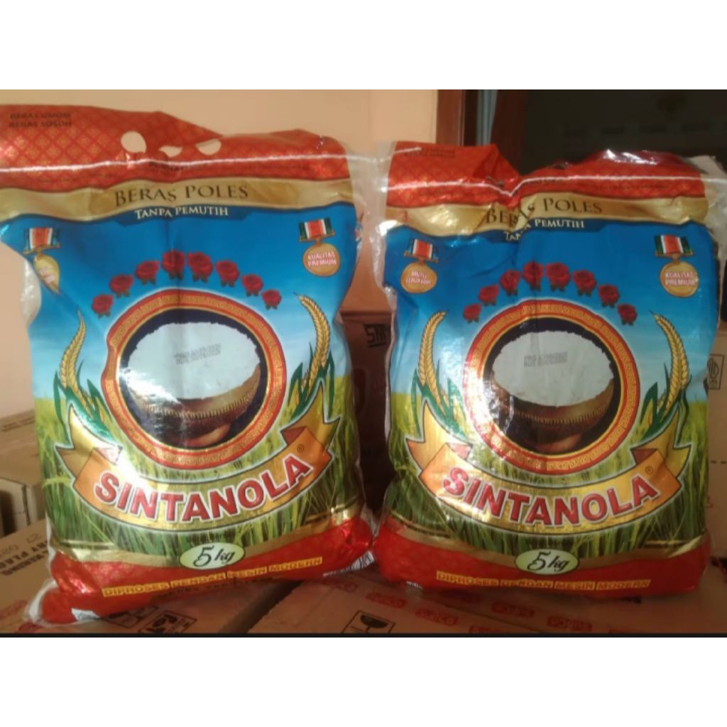

SINTANOLA BERAS PREMIUM 5KG 1 SAK 5X5