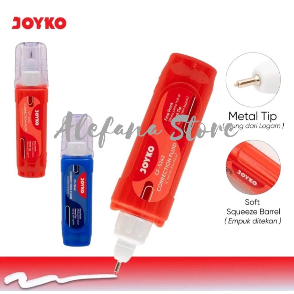 

JOYKO Correction Fluid Cairan Koreksi Penghapus Cair CF-S242