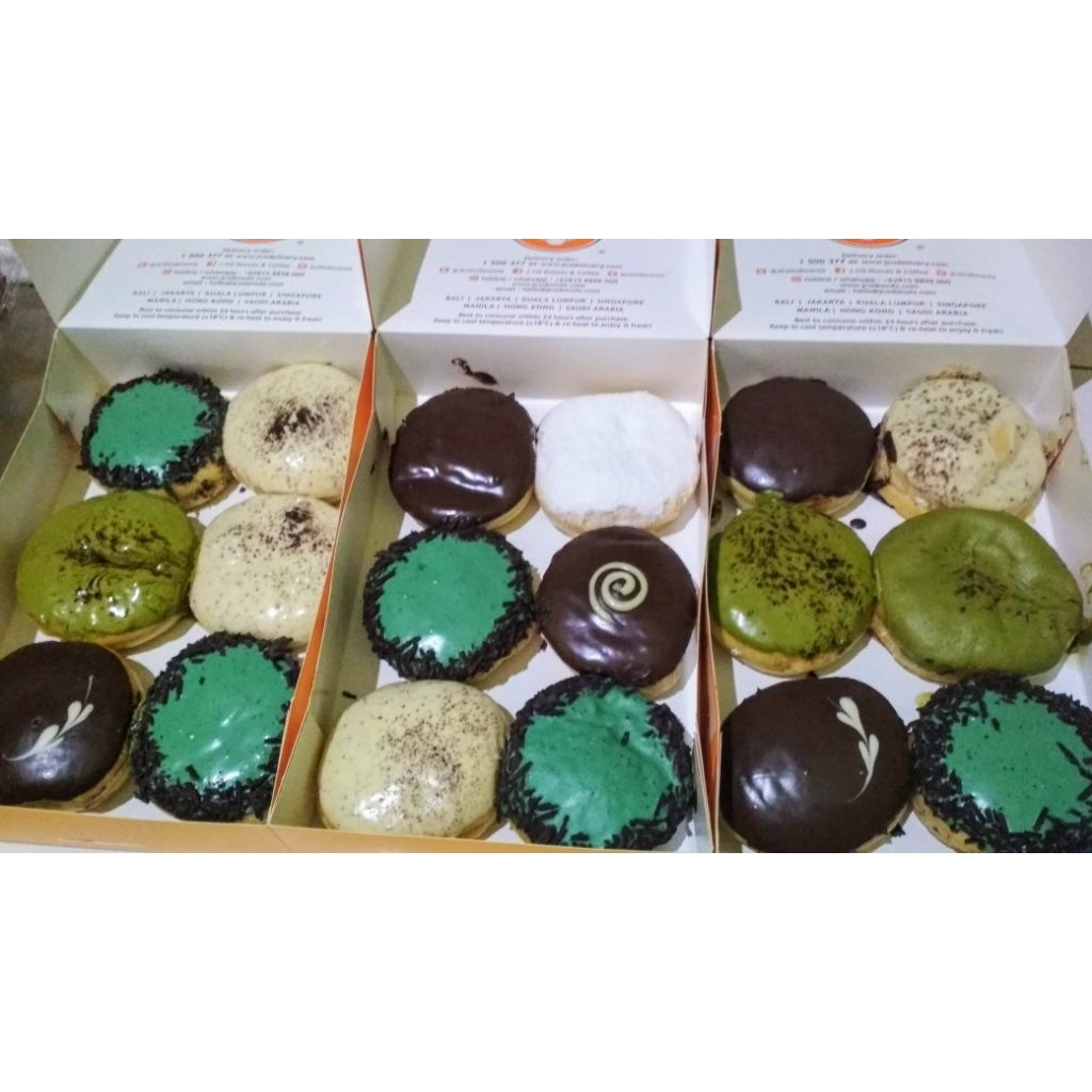 

[READY] 1/2 LUSIN DONAT J.CO / DONAT VIRAL JCO FRESH PILIH RASA BEST SELLER