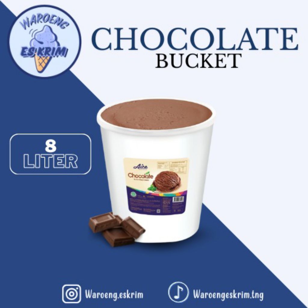 

Aice Bucket 8Lt Chocolate