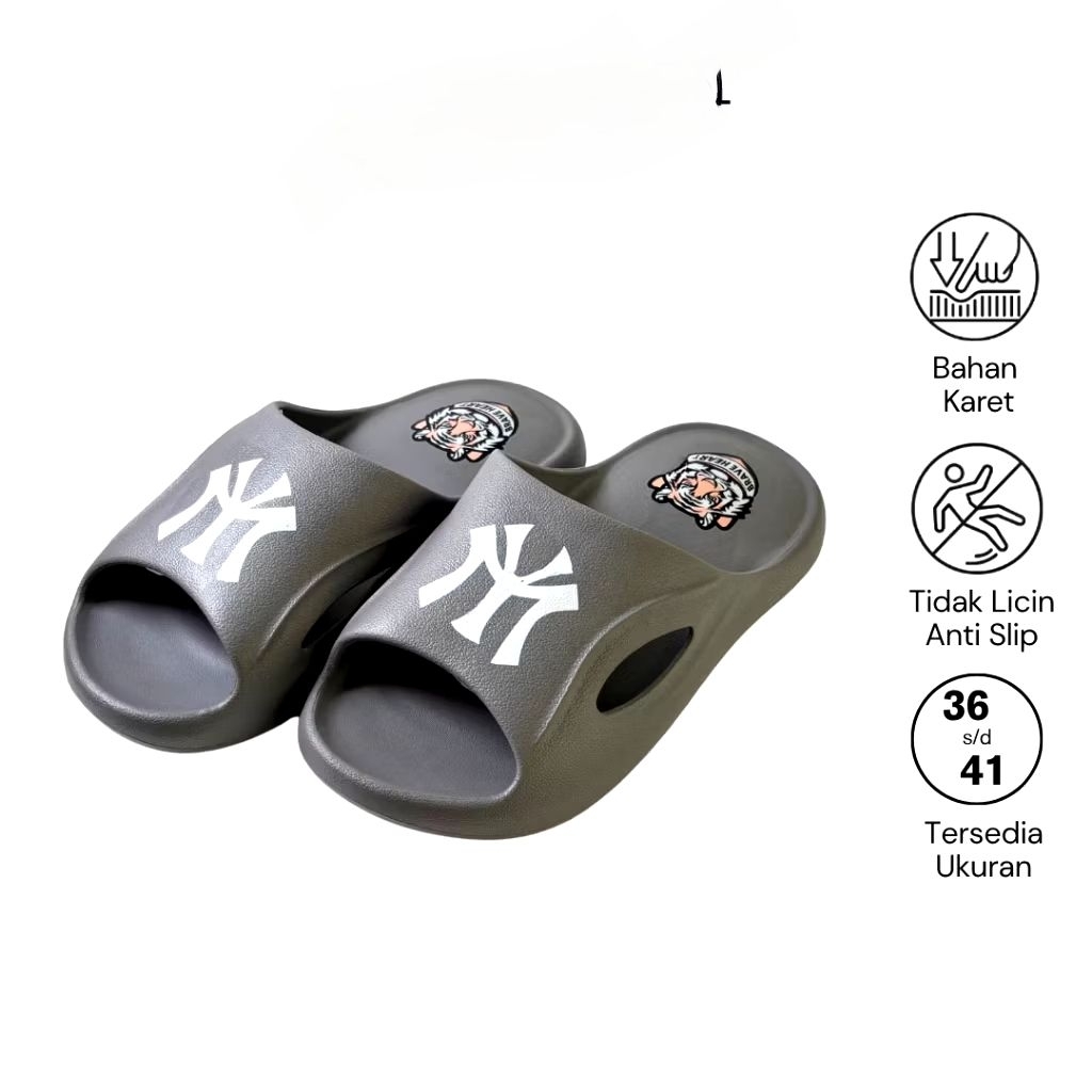 INKAYNI NY sandal selop cowok trendy murah sendal slide pria karet