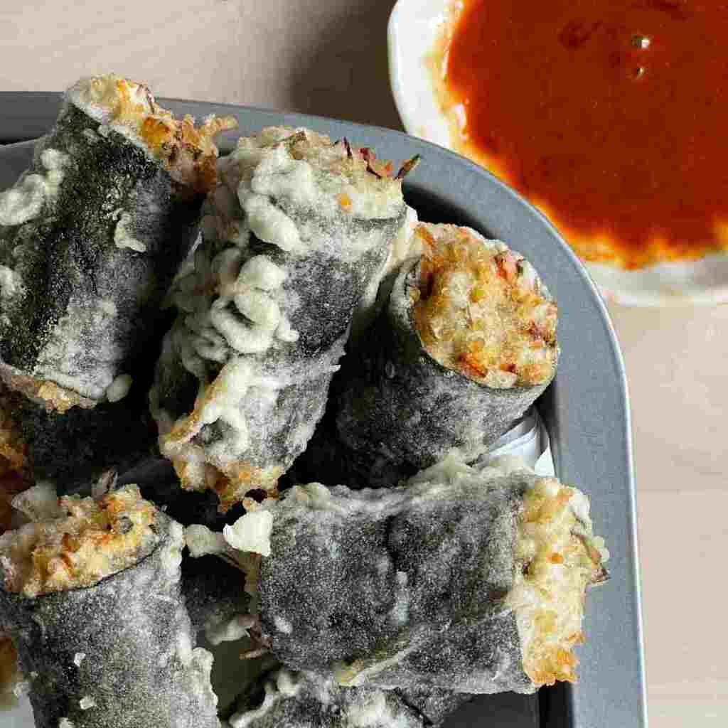 

Deep Fried Seaweed Roll Korea 300gr Gimmari Bihun Goreng Nori