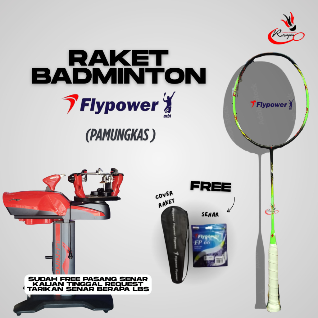 Raket Badminton Flypower Pamungkas - Original