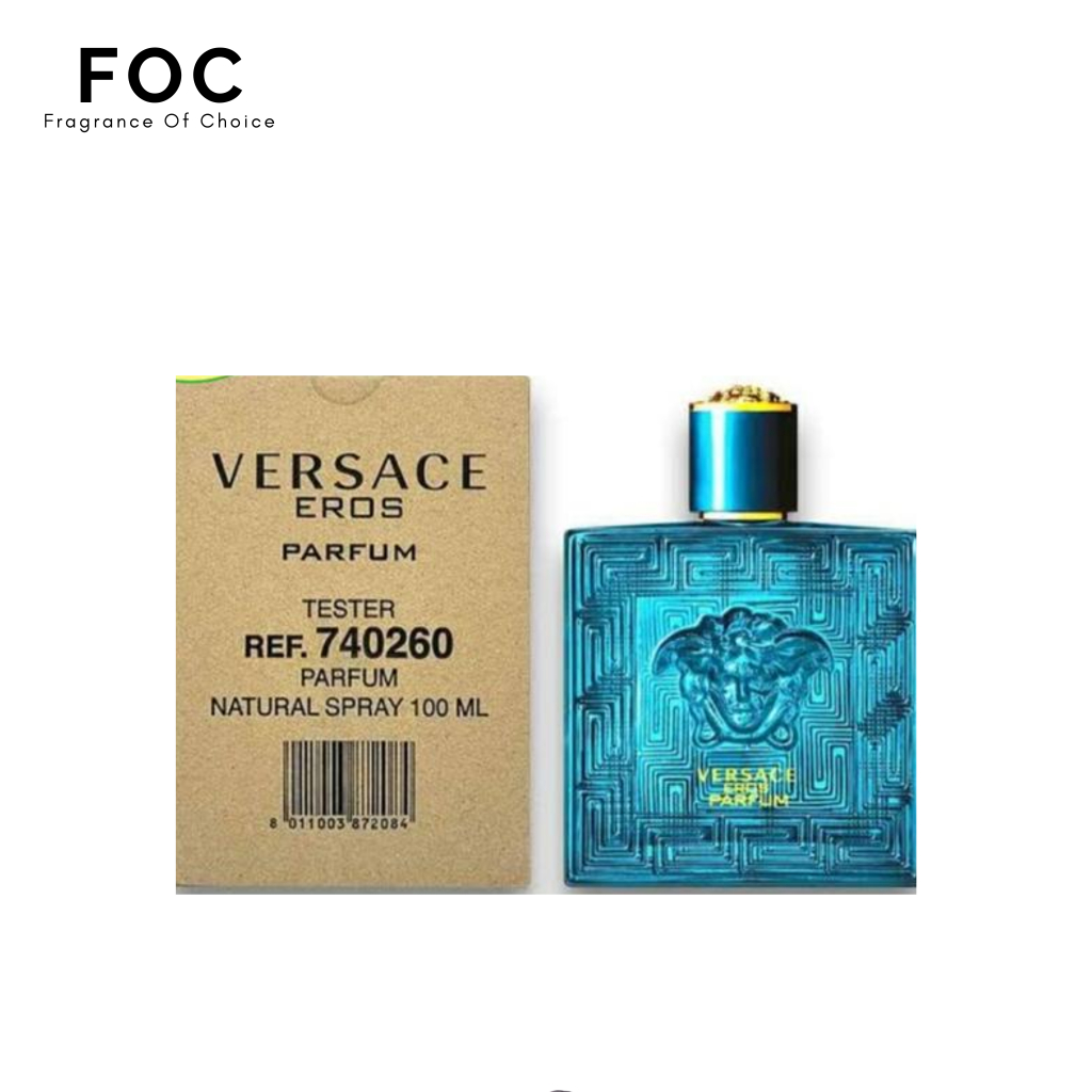 Tester Versace Eros Parfum For Men 100Ml