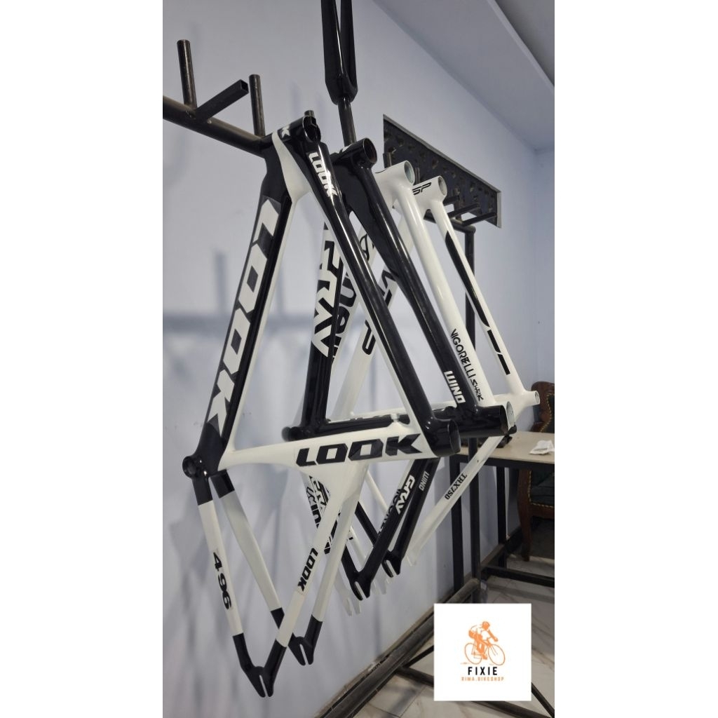 Frame dan Frameset Look ,Gray, Visp, Cinelli