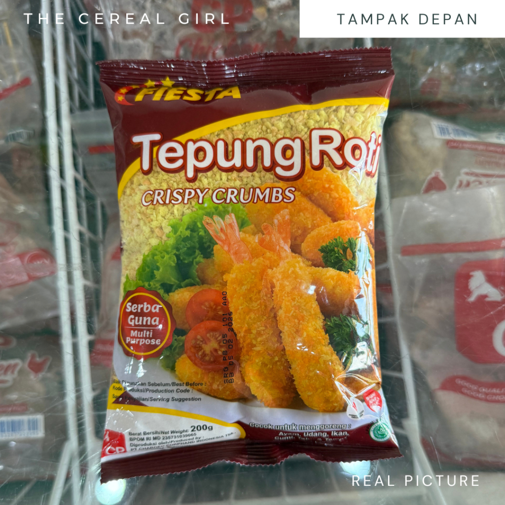 

[KONDISI BARU - 100% ORIGINAL] FIESTA Tepung Roti - Crispy Crumbs 200gr