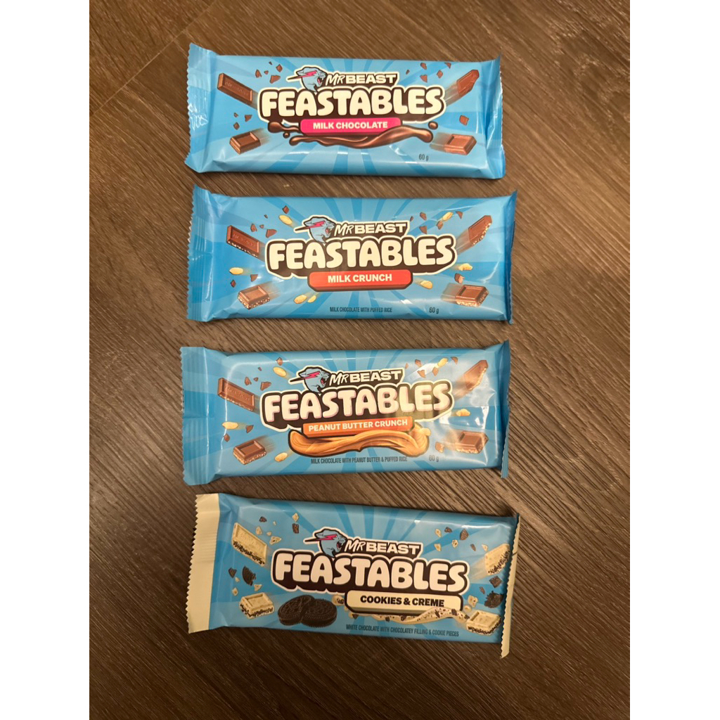

Mr Beast’s Feastables milk chocolate 60g