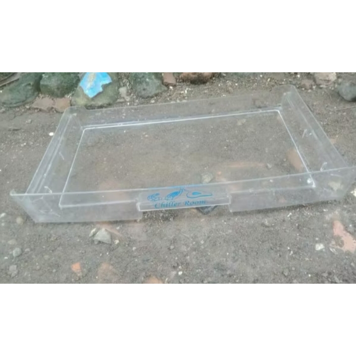 RAK DAGING KULKAS SANYO 1 PINTU SLIM ORIGINAL COPOTAN