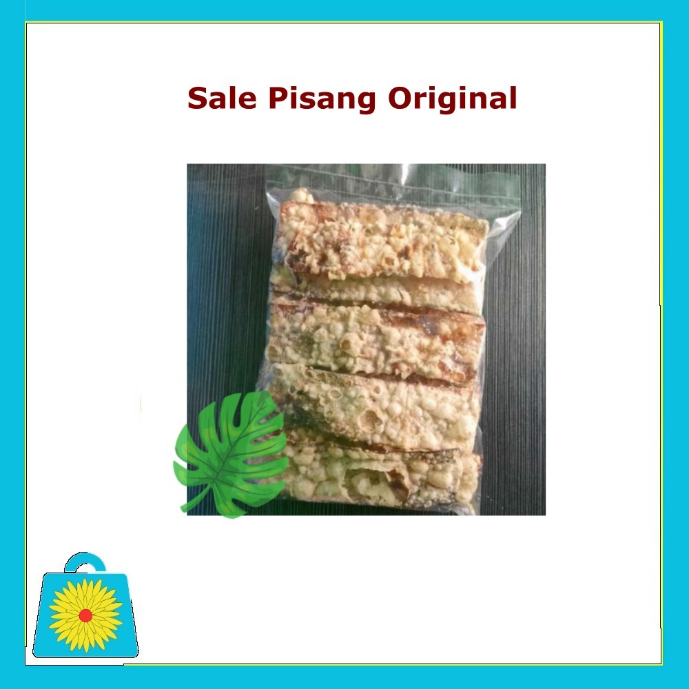 

Sale pisang lidah renyah original 250 gram dan 500 gram