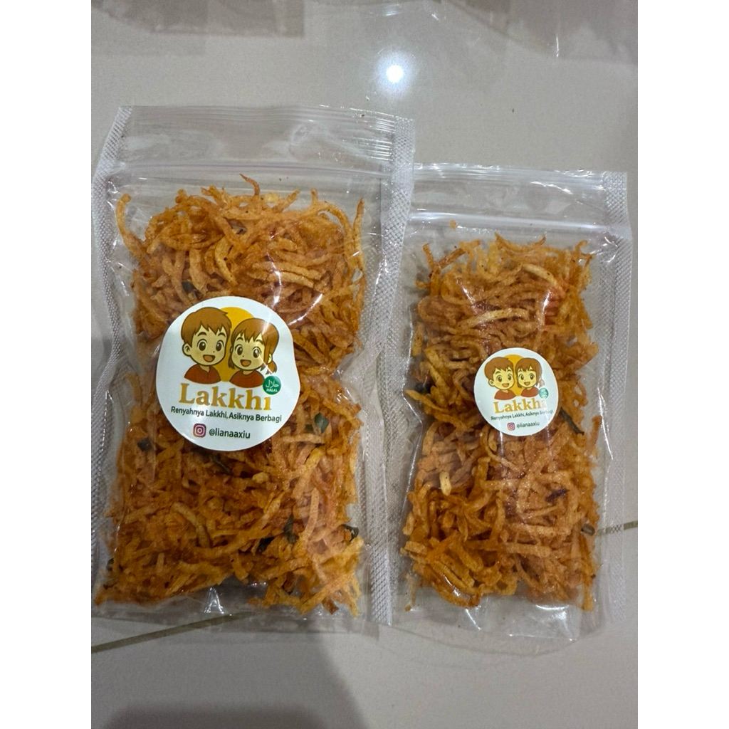 

Paket bundling SNACK VIRAL kering kentang pouch 100ml + pouch 50ml