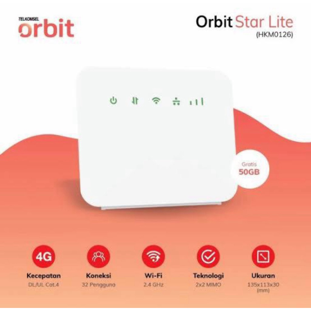 Telkomsel Orbit Star Lite (Home Router)