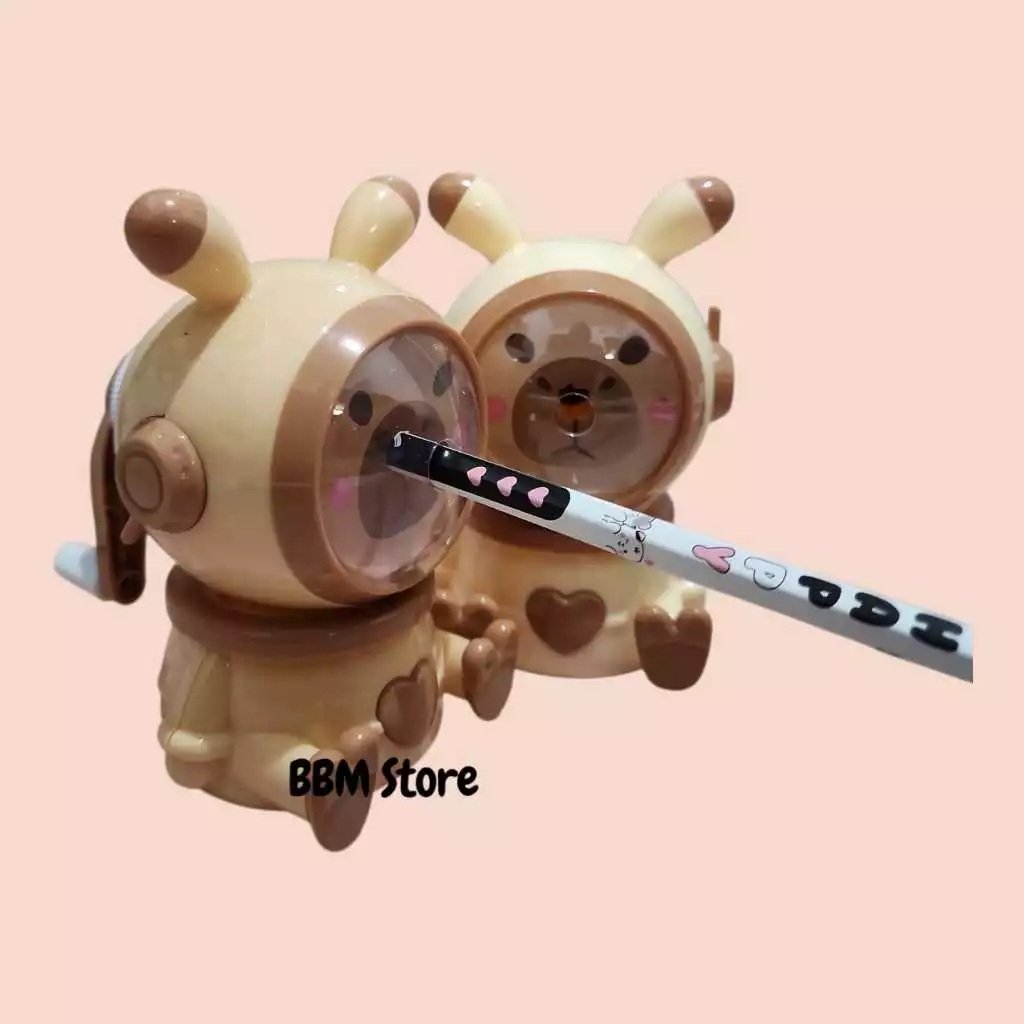 

Serutan pencil putar capybara/rautan pensil kapibara/sharpener capybara