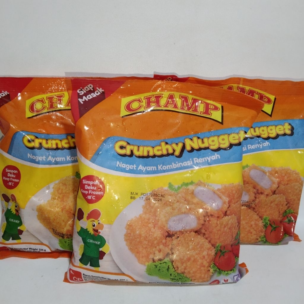 

Nugget Champ Crunchy 225gr