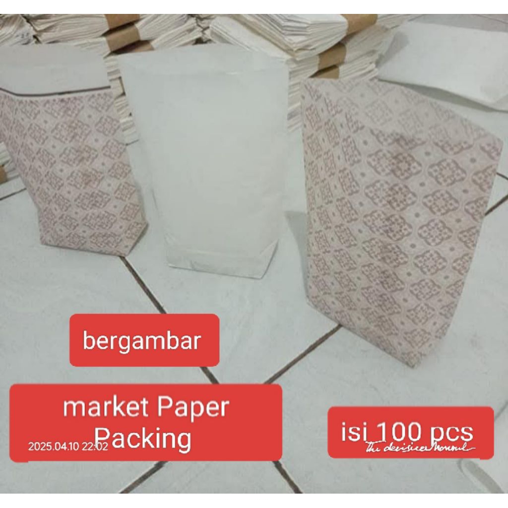 

GROSIR kantong bungkus freschiken isi 2500 lembar UK kecil 14x17cm