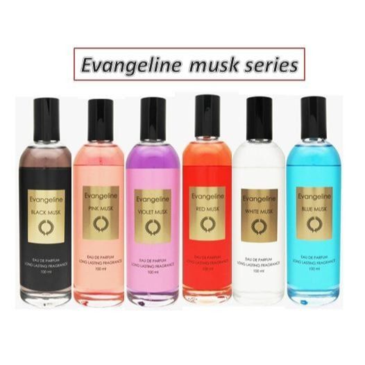 Parfum Wanita Evangeline Musk Series 100ml / Parfum Evangeline Black Musk