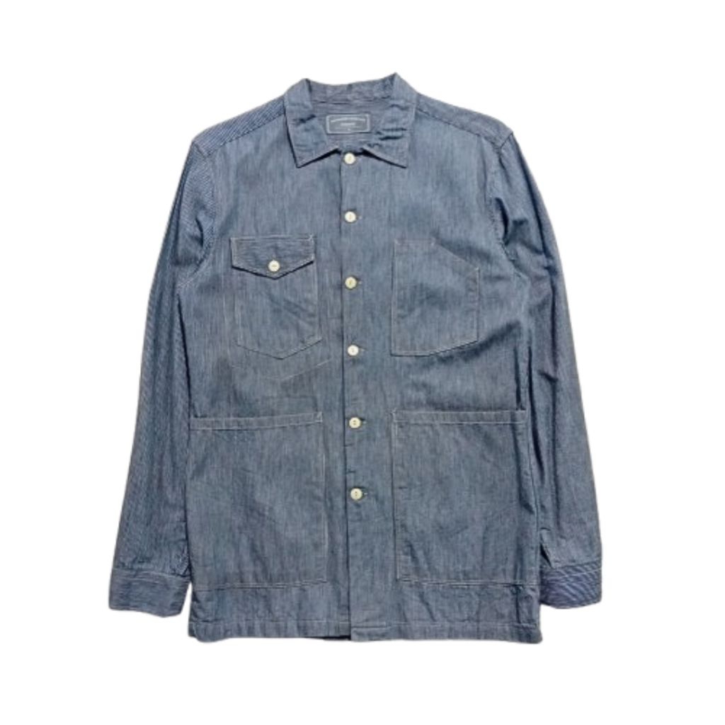 Work Jacket / Jaket Gentlement's Outfitters Wozzock Hickory/ Wabash Core Overshirt Men Women Prelove