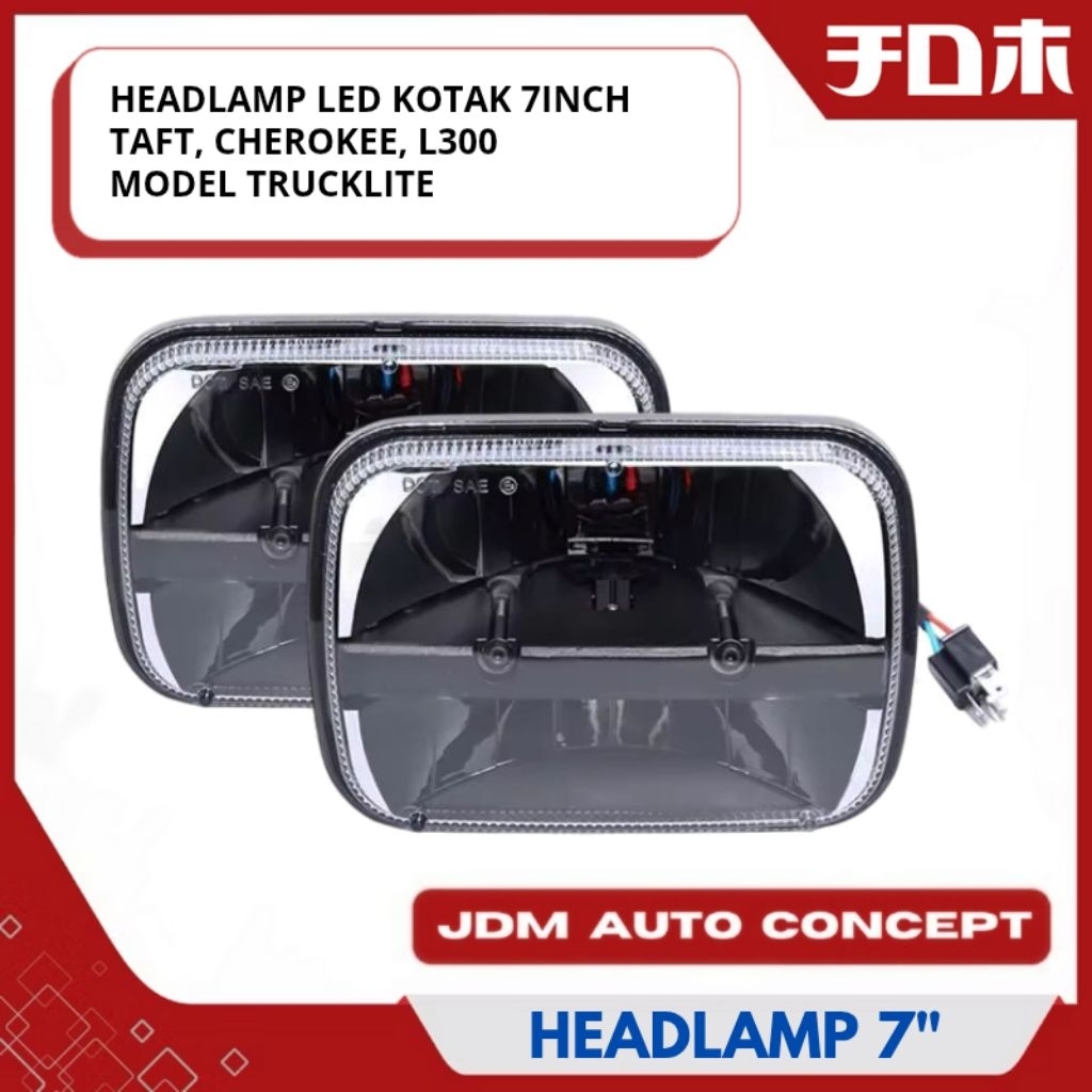 Lampu Headlamp Led Trcuklite Kotak Taft Cherokee L300 - Lampu Headlamp Taft Cherokee L300