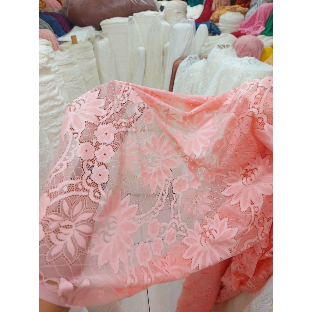 kain brokat premium  - kain brokat kebaya  - kain brokat luxury  - kain brokat katun prada (salem) T