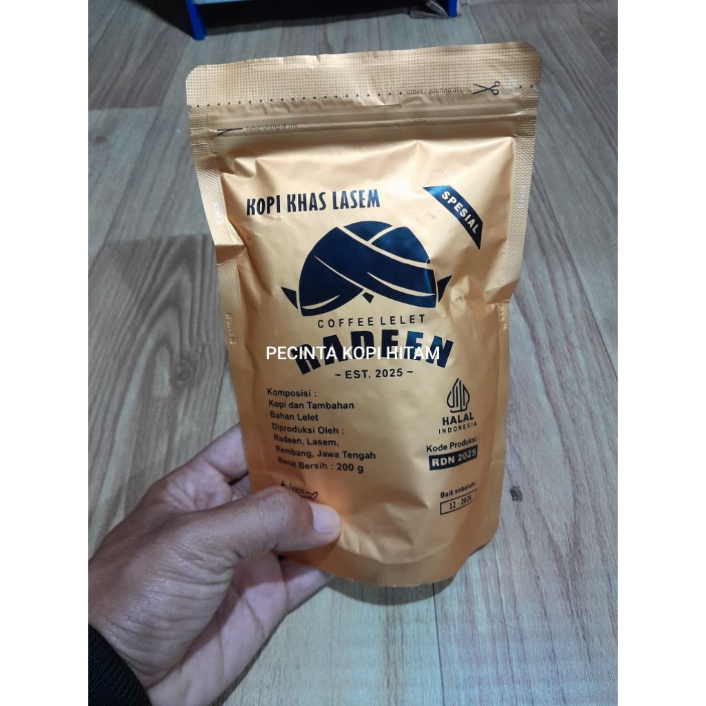 

KOPI LELET HALUS DAN LEMBUT/kopi lelet RADEN/kopi khas lasem 200gr