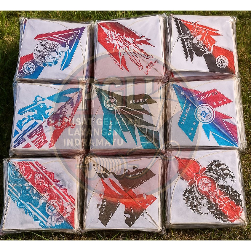 Layangan Sukhoi Standar 50pcs