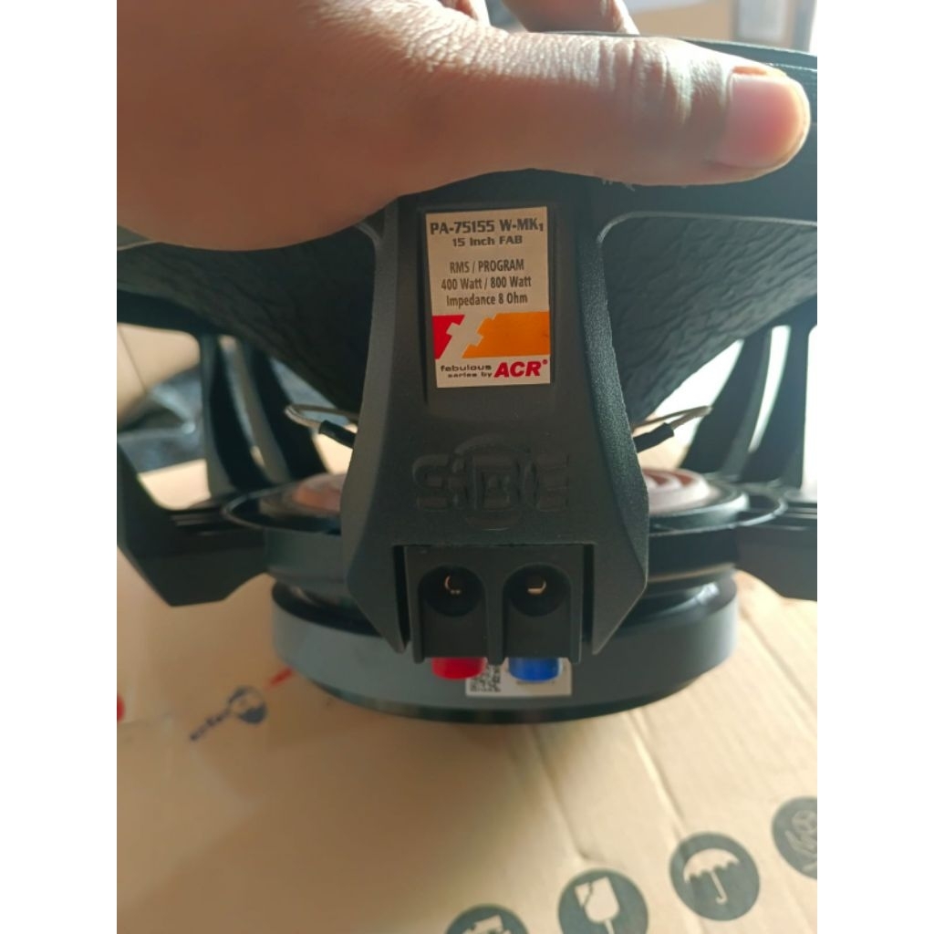 Speaker 15 inch Fabulous 15" Pa 75155 W-mk1 original 800 watt