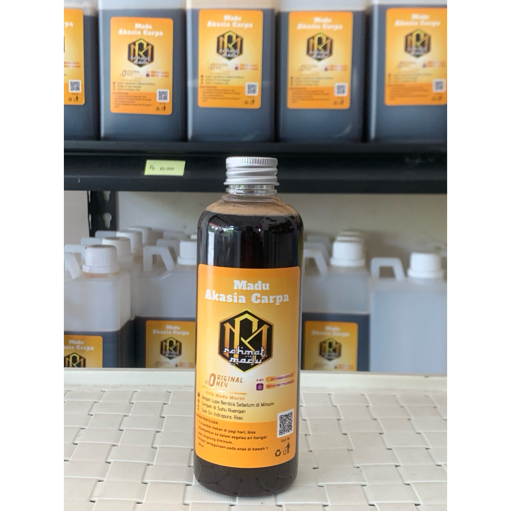

Kemasan 250ml Madu Hutan Murni (Akasia Crassicarpa Riau)