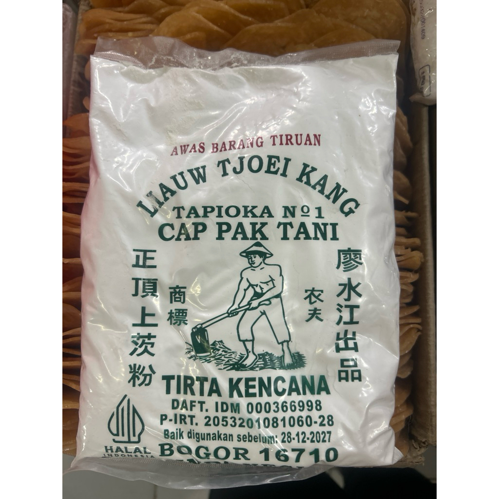

Tepung Tapioka Sagu Liauw Tjoei Kang 1 kg
