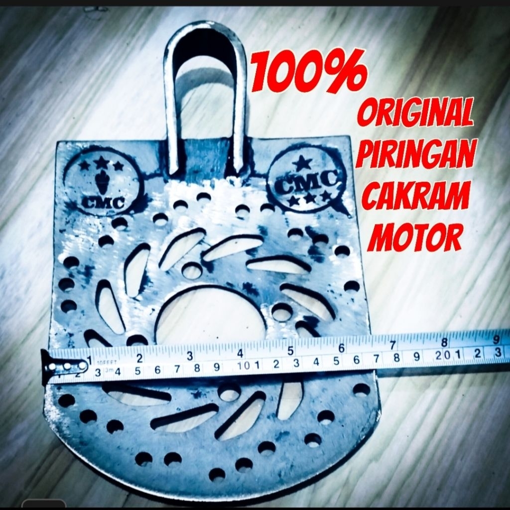 Cangkul Baja Piringan Cakram Motor Anti Lengket