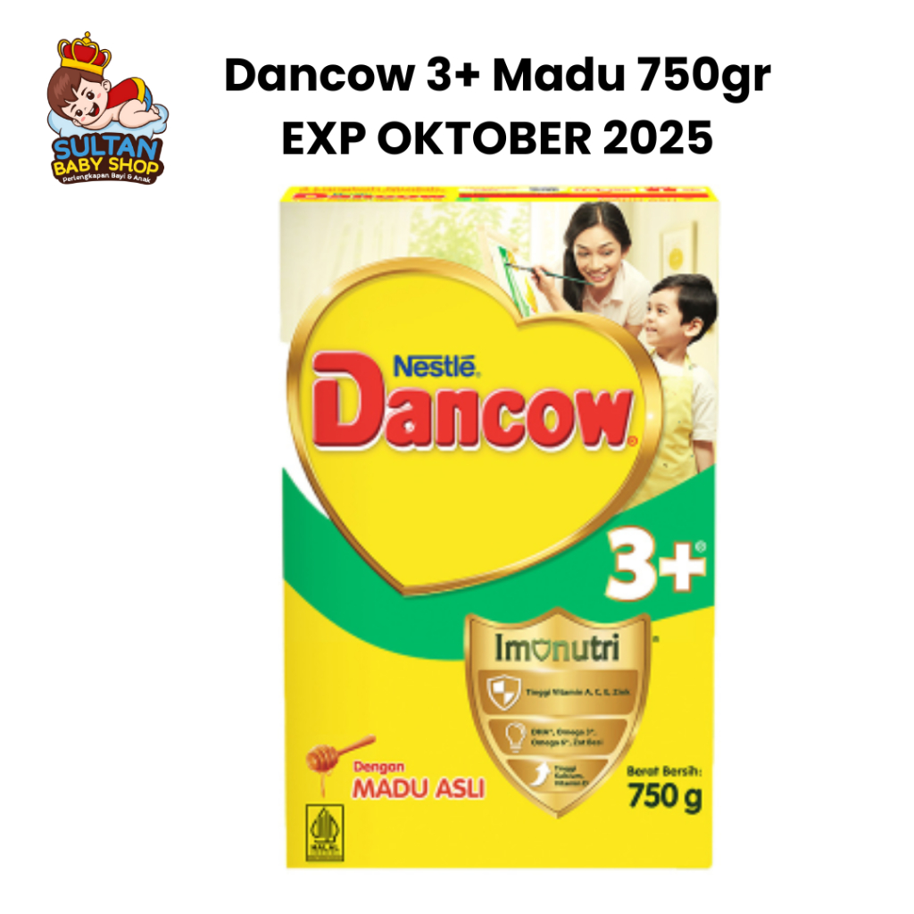 

DANCOW 3+ Madu 750gr EXP OKTOBER 2025 | SULTAN BABY SHOP