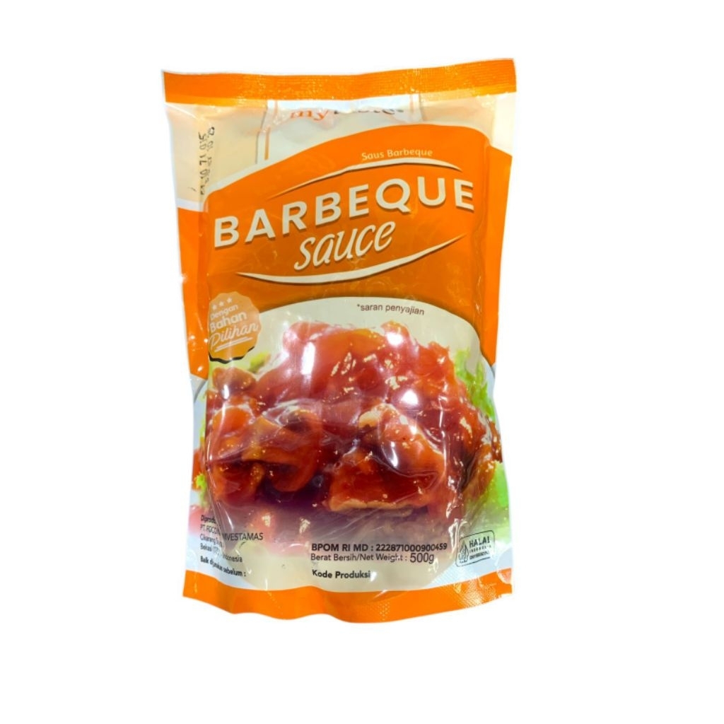 

MYTASTE BBQ SAUCE 500GR