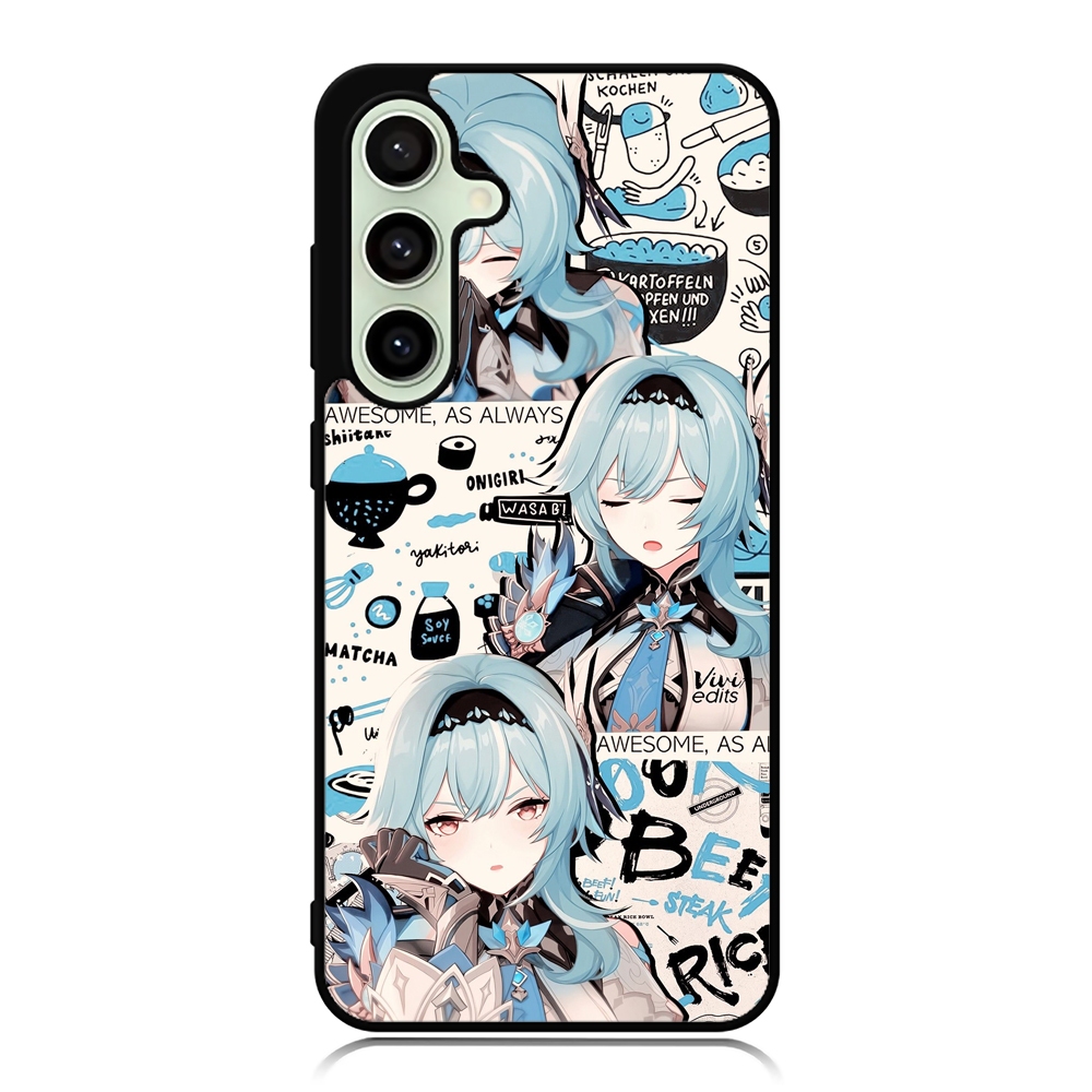 Case A5x Series A56 A36 A50 A50 A51 A52 A53 A54 A55 Rubber Custom EULA Genshin Impact
