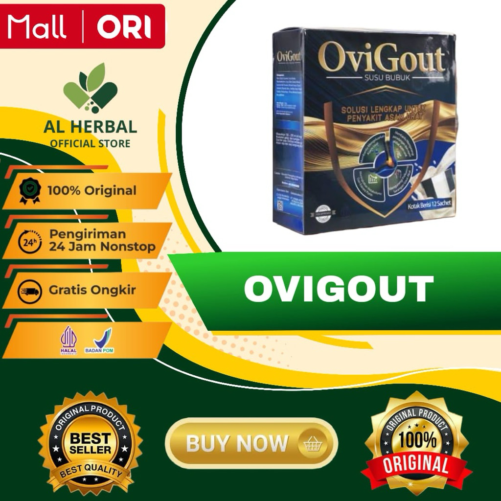 

SUSU OVIGOUT UNTUK PENDERITA ASAM URAT DAN NYERI SENDI SUDAH BPOM DAN HALAL DAPAT MEMBANTU PERMASALAHAN NYERI SENDI KARENA ASAM URAT