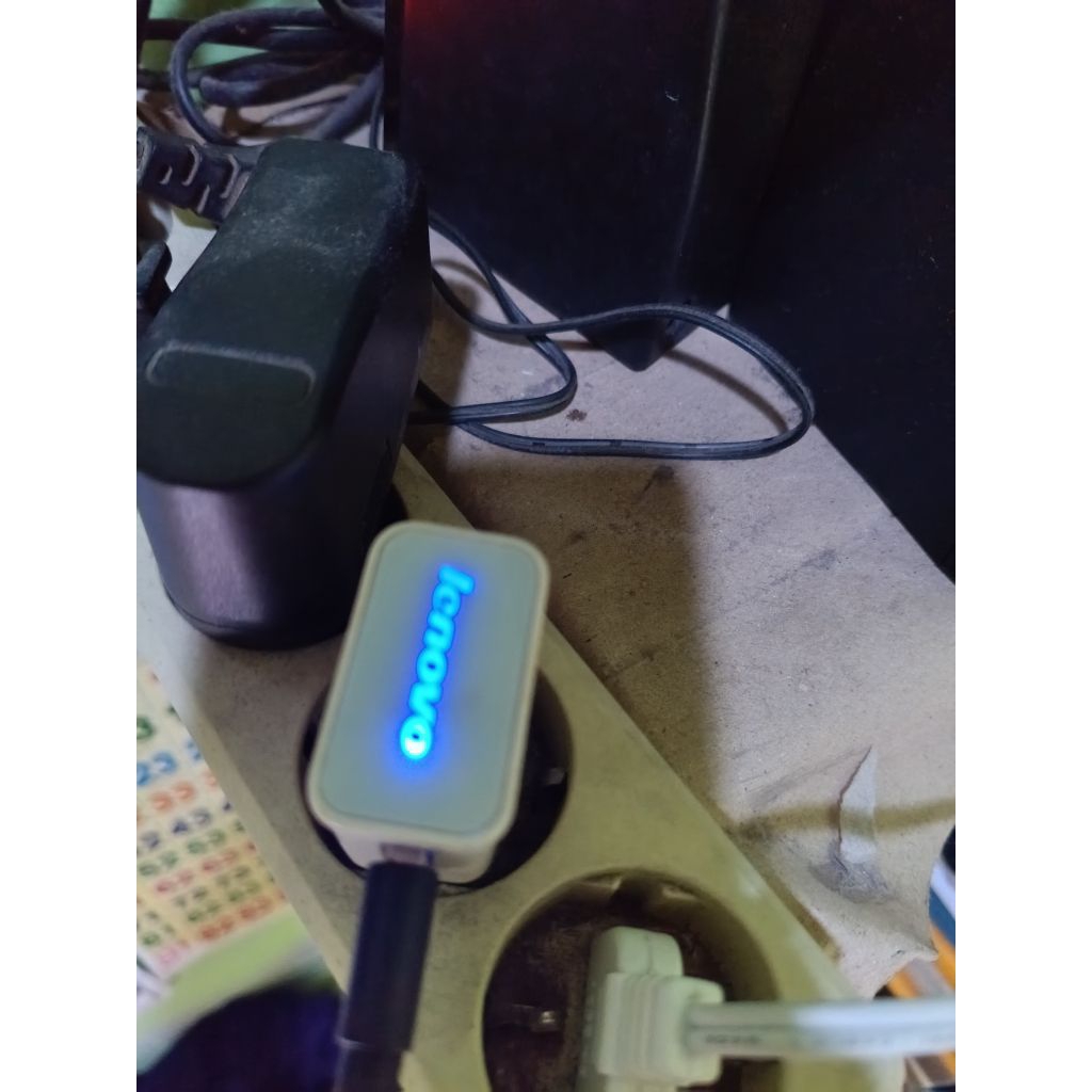 charger hp lenovo original micro USB bekas normal