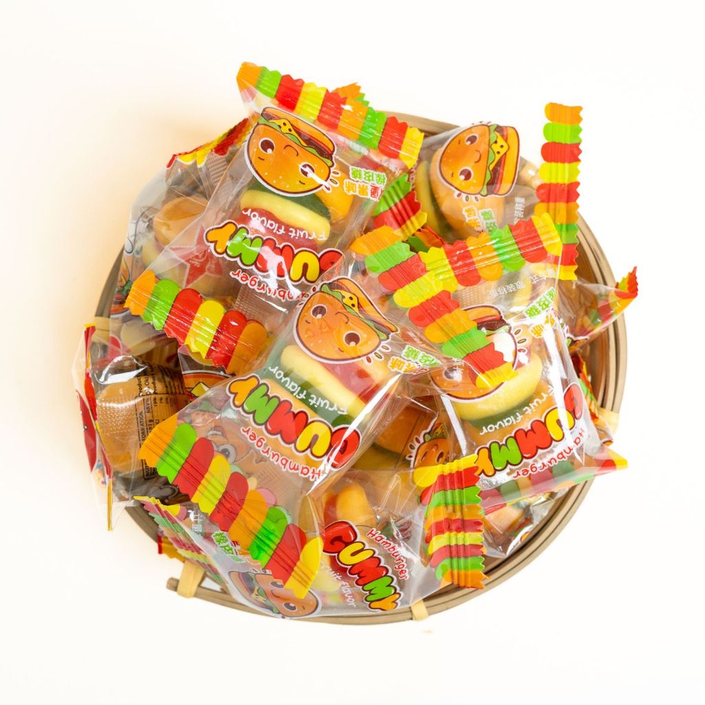 

[ 100% HALAL ] Permen Burger Viral Impor Murah Premium Original