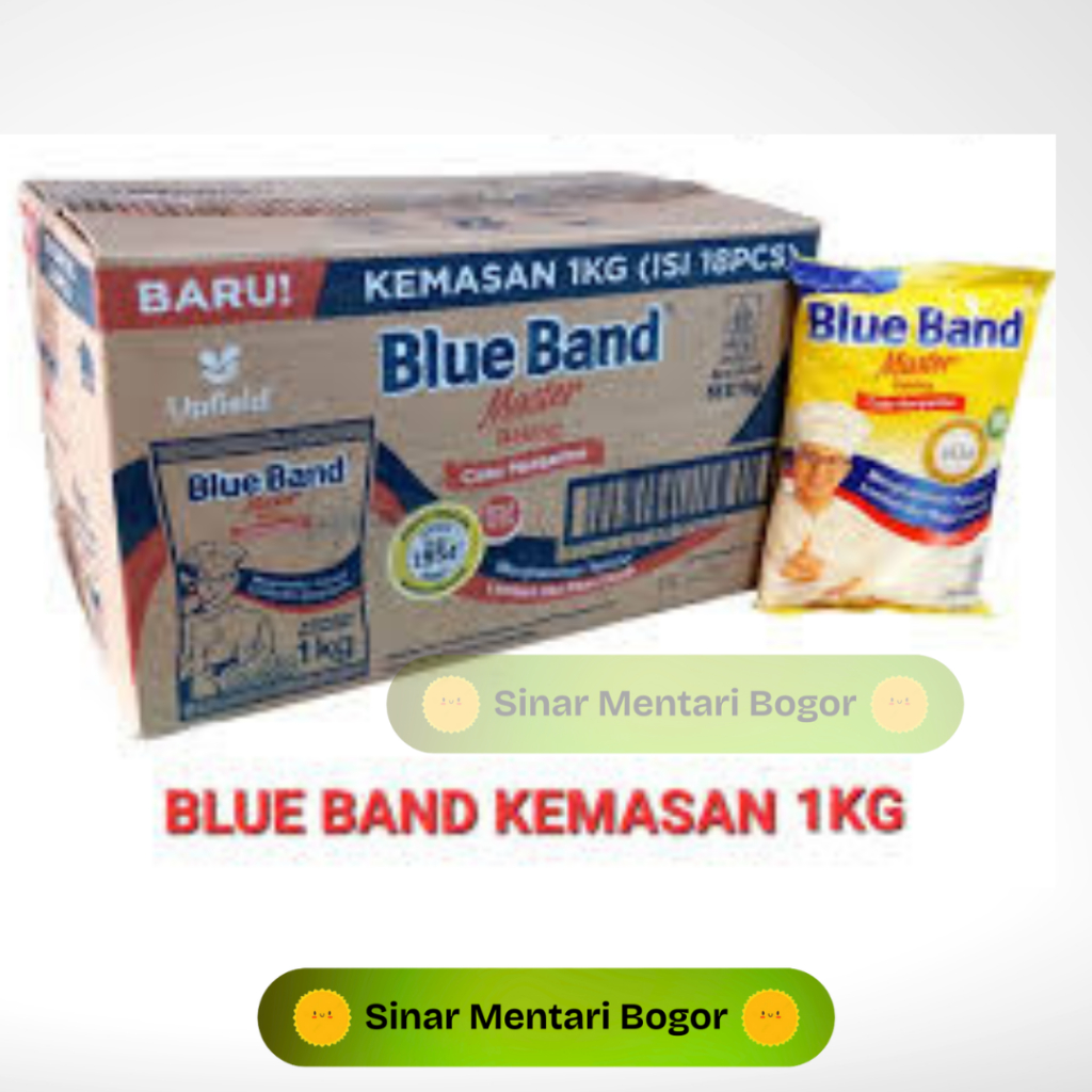 

Bleuband Master 1 kg ( 1 karton x 18 Pcs ) - FREE 3 PCS SPATULA -