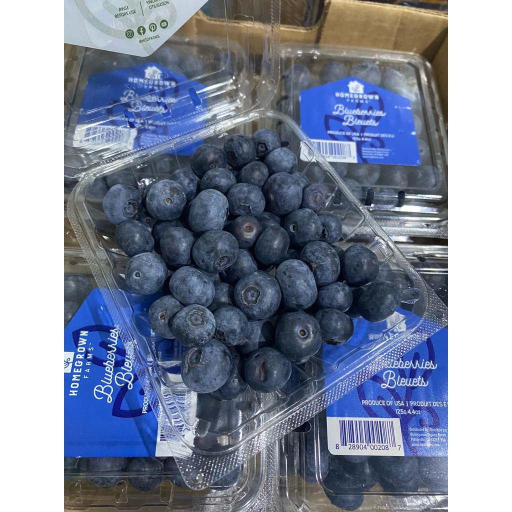 

BLUEBERRY USA FRESH TERMURAH 125GR