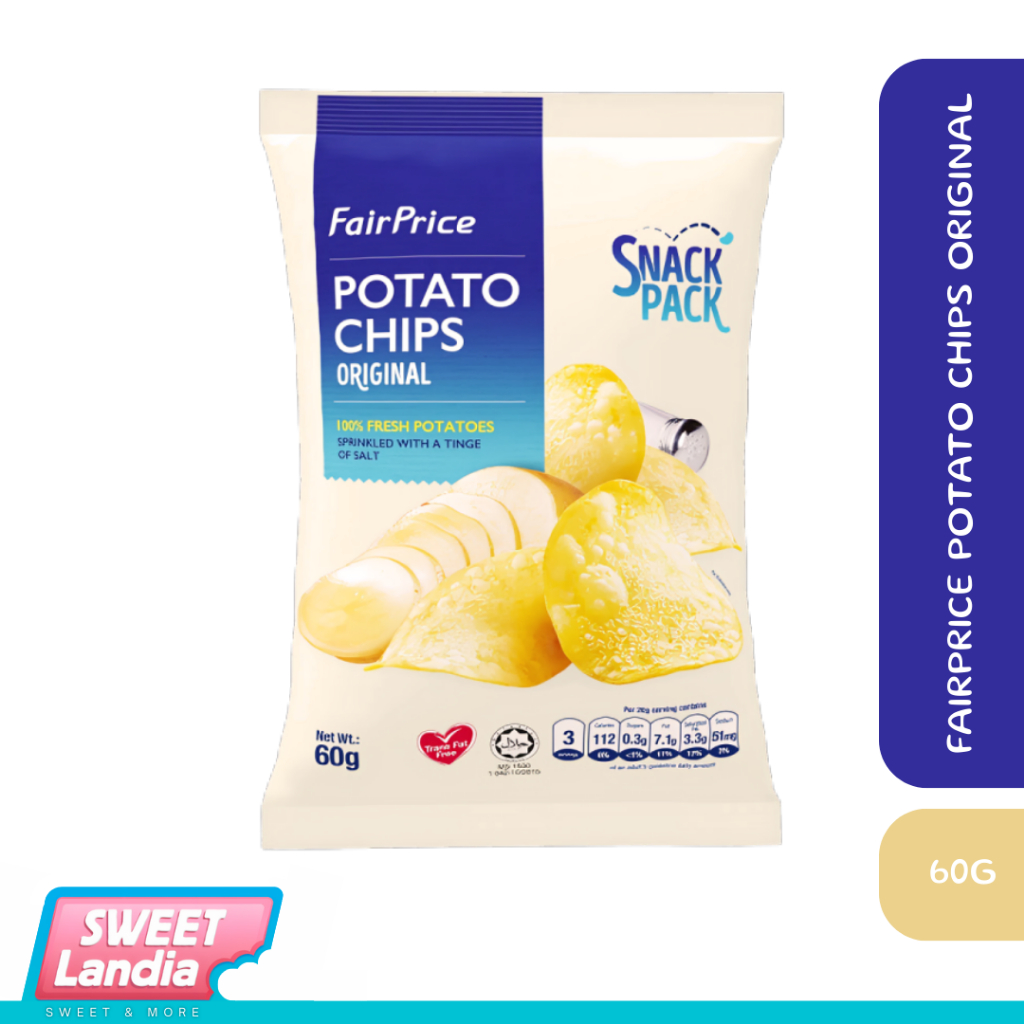 

FairPrice Potato Chips Original 60g