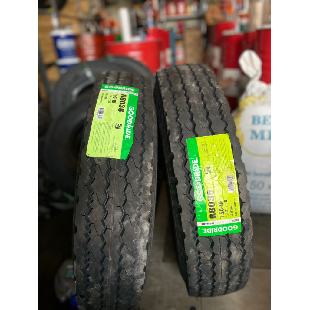 Ban luar truck GOODRIDE 750 16 14pr R8038 BIAS (benang)