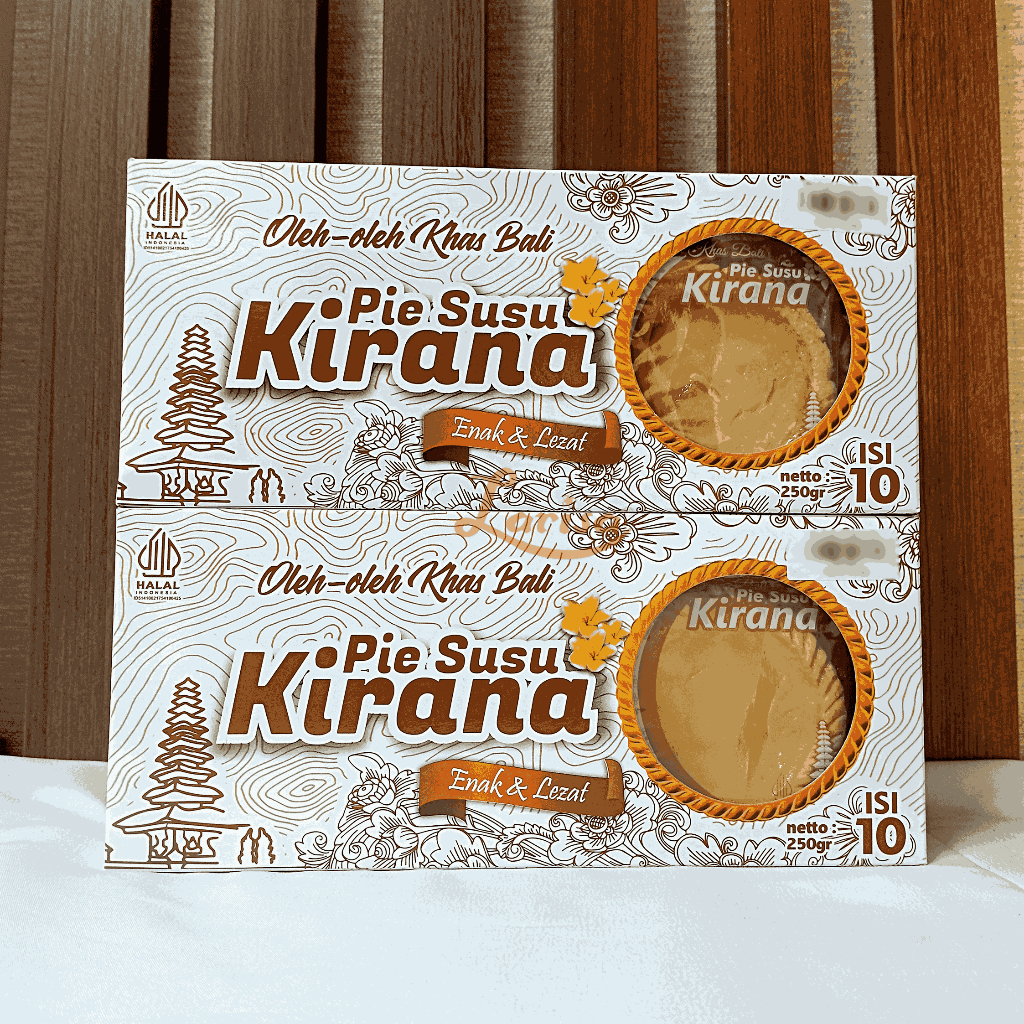 

Pie Susu Kirana Ori, Coklat, Keju