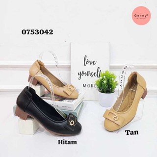 GENNY SIGNATURE - Flat Wanita Tinggi 3,5cm - Sepatu Flat Kerja Wanita Formal & Casual 0753042